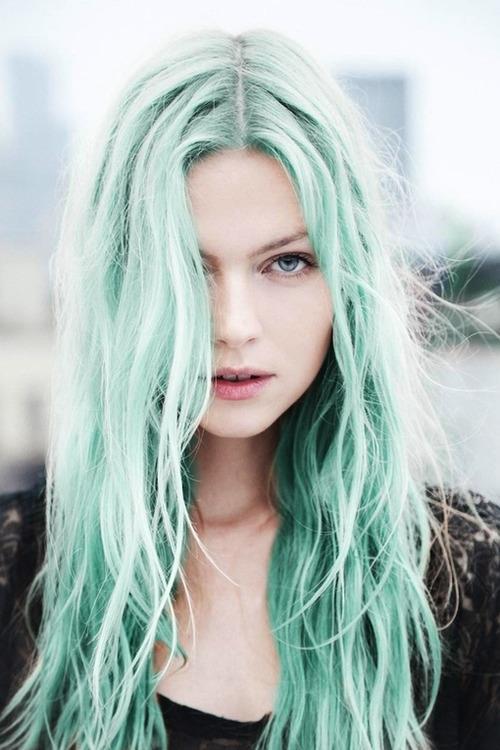 What unnatural hair color you like best on girls?