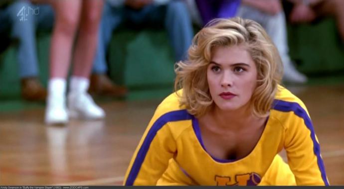Is Kristy Swanson in buffy the vampire slayer movie cute?