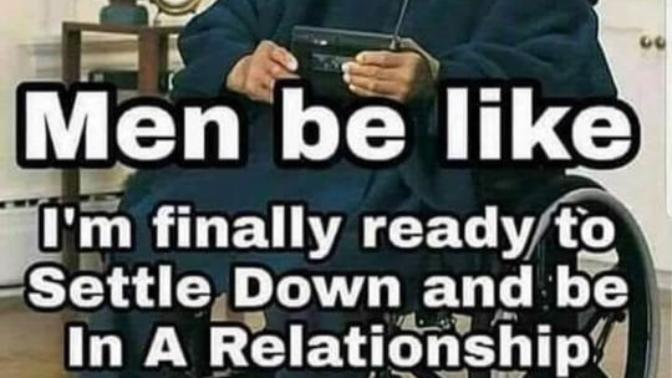 Why do most men take so long to settle down?