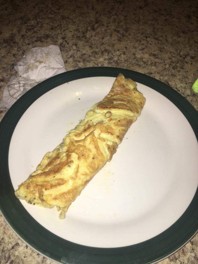 What do you think of this omelette?
