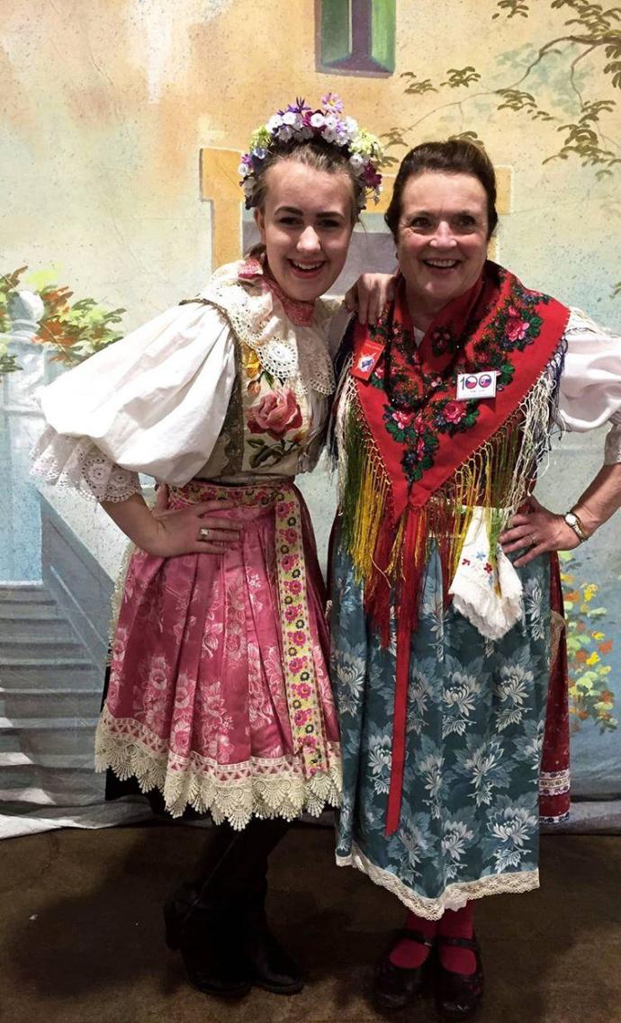 Can you guess our nationality based off of our traditional clothing?