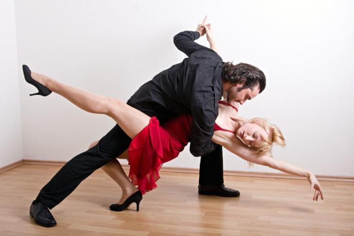 Is the "dip" a romantic dance move?