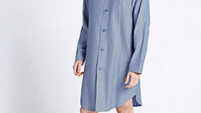 Do you think it looks gay for a man to wear a nightshirt?