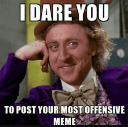What's wrong with offensive memes?