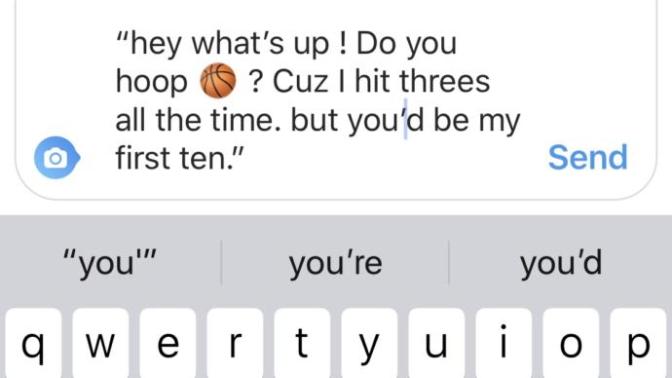 What’s a sweet/funny conversation starter to use over text instead of a boring ass “hey” becuz your different (not average) and better then that?