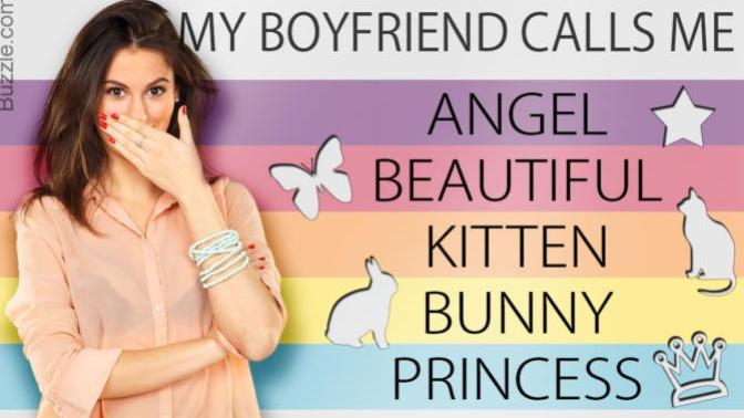 Do you have a pet name/nickname on gag, if you do what is it?