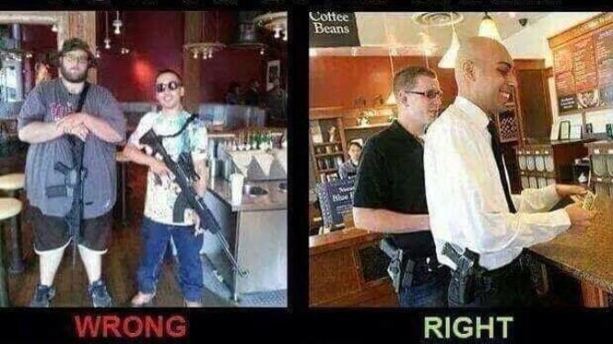 Should the U. S. legalize open carrying LONG GUNS in public?