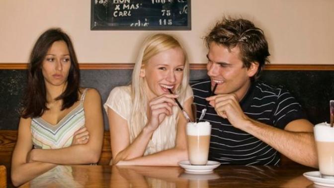 How do I deal with a friend who rubs her relationship in my face?