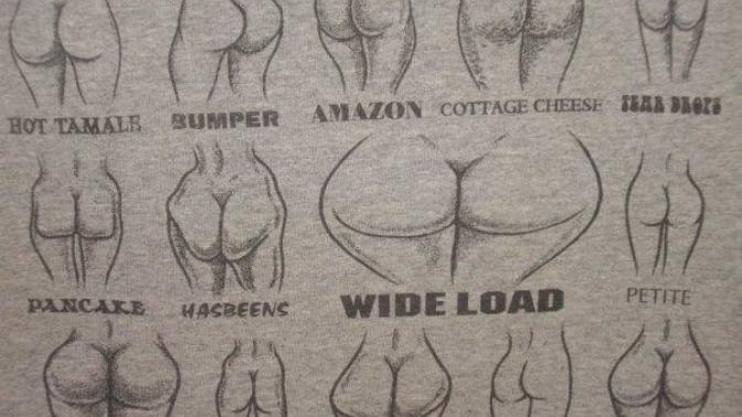 What kind of butt do you have? What is your favorite?