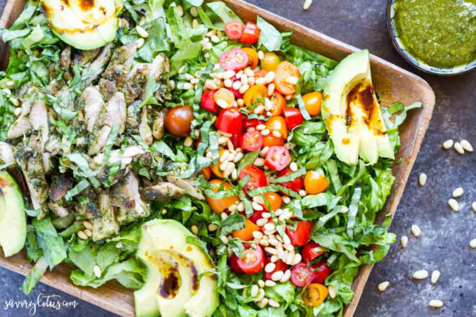 Do you like chicken pesto salad?