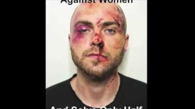 How would you react if you learned that a man you care about is being abused by a woman?