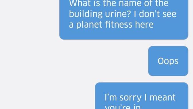 Favorite texting or voice dictation typo that was accidentally sent?