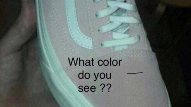Back with another 'the dress'!! What color do you see in this shoe?