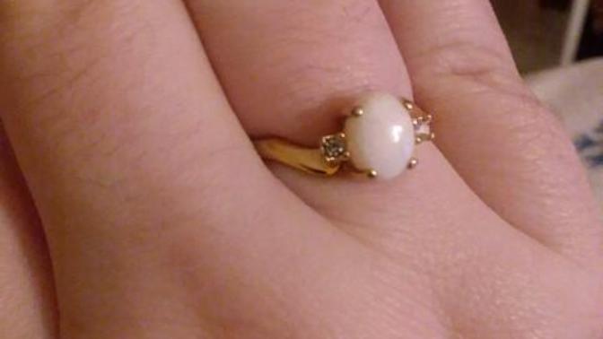 What do you think of my ring?
