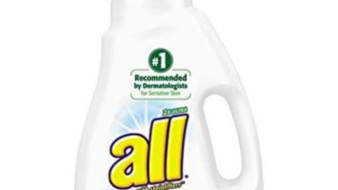 Have you ever gotten a rash from laundry detergent?