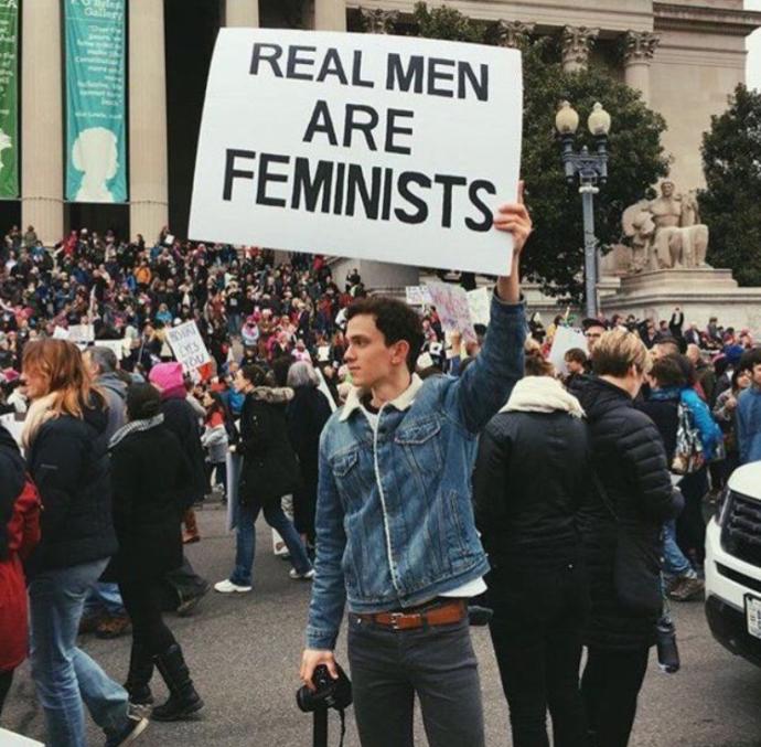 Or they don’t talk down on Feminism. True Or False?