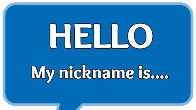 What was your nickname growing up?