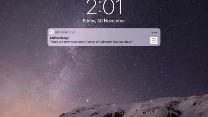 Anyone know how to turn this notification off?