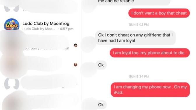 What did you think that I am will be meeting my new boyfriend to a McDonald’s?
