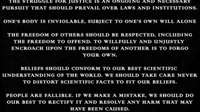 Have you noticed that Satanists are more moral than Christians are?