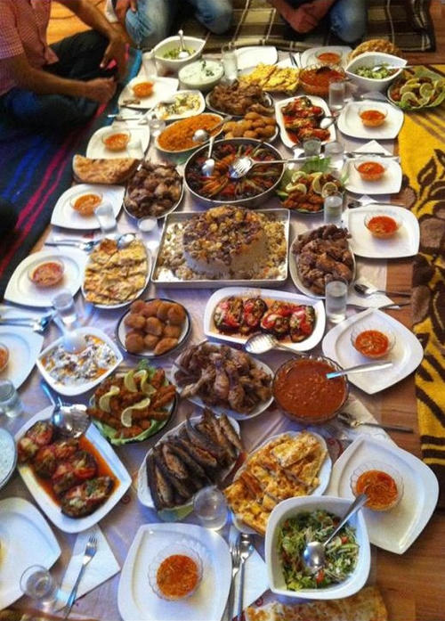 What was the maximum food you ate in a day?