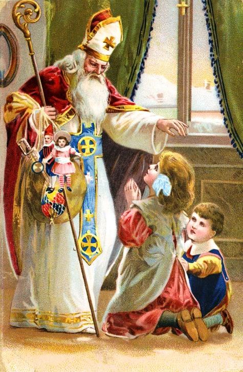 Who brings gifts for Winter holidays in your country?