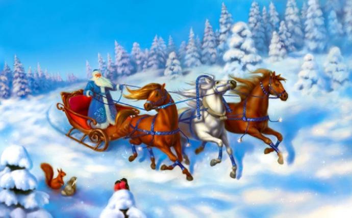 Who brings gifts for Winter holidays in your country?