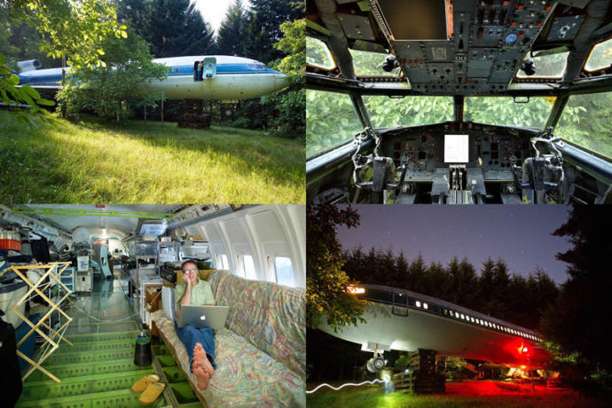 Would it be fun to live in a house made from a ship or plane?
