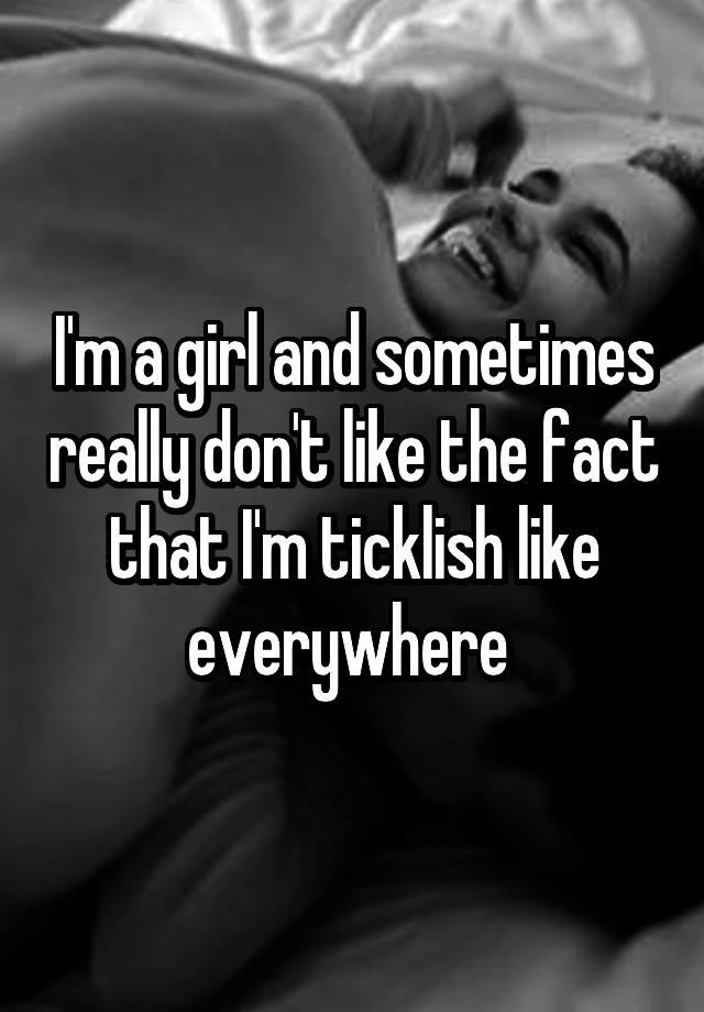 On what part of your body are you the most ticklish?