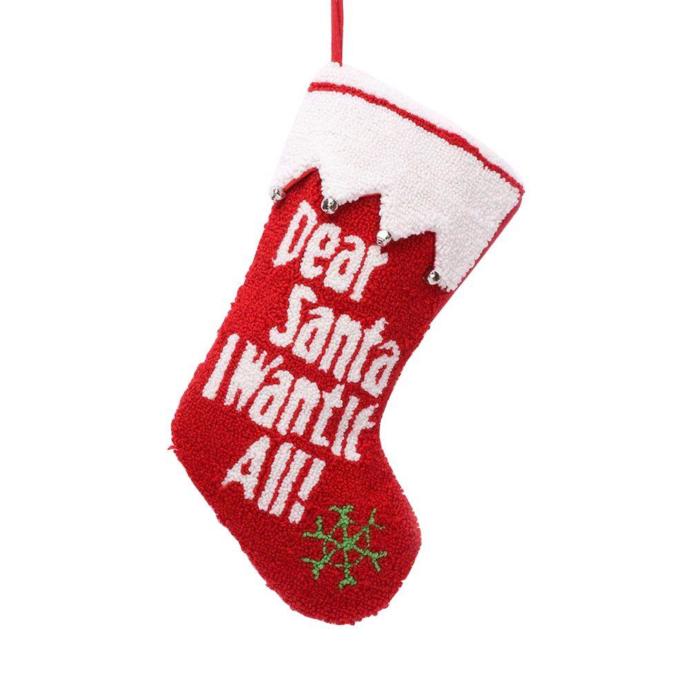 Do you still hang up a stocking at Christmas?