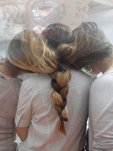 Girls, would you ever braid your hair together with a close friend or family member?