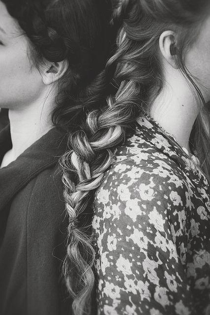 Girls, would you ever braid your hair together with a close friend or family member?