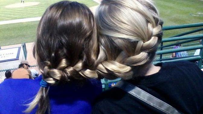 Girls, would you ever braid your hair together with a close friend or family member?