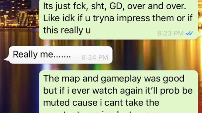 When you stream your video games, do you cuss a lot? When you watch a stream, do you prefer more or less cussing?