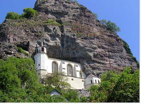 Would you want to visit a church built into a cliff?