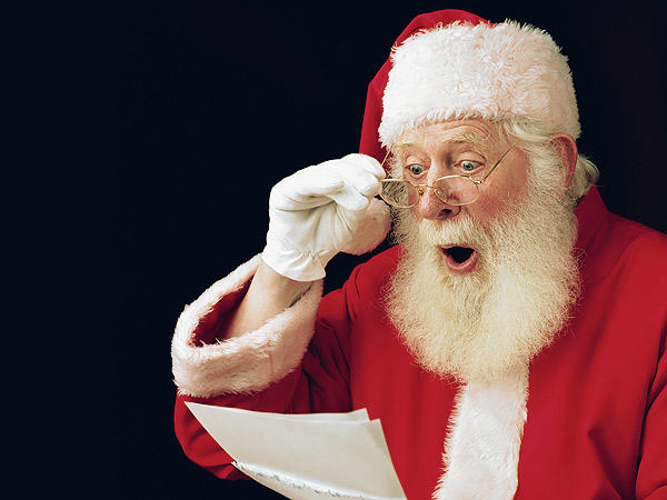 All you are on my naughty list!