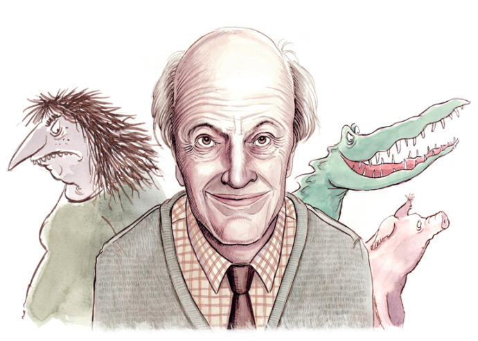 Did you read Roald Dahl books as a kid?