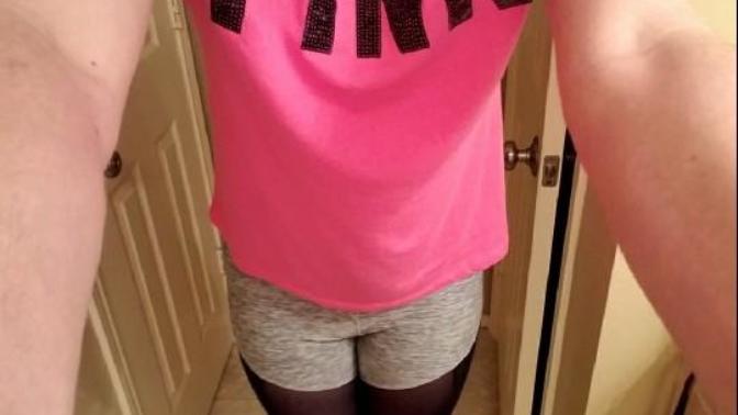 What would you think of a boy dressed like this while shopping at Victoria's Secret?
