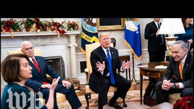 Your thoughts on man-baby Trump's 1st (of many) public spankings by Nancy Pelosi?