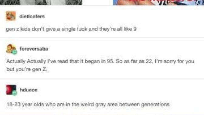 Millenials, Gen Z and the “64-Bit” Generation?
