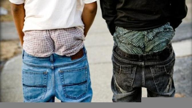 Why do guys sag their pants?