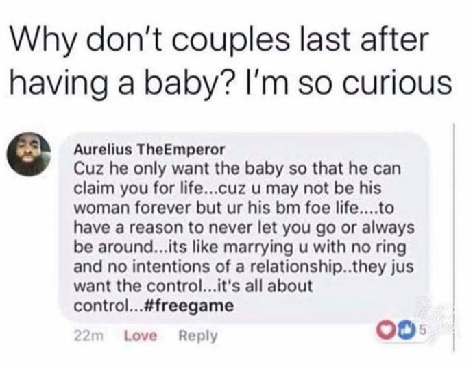Is This Why Couples Don’t Last After Having A Baby? True Or False?
