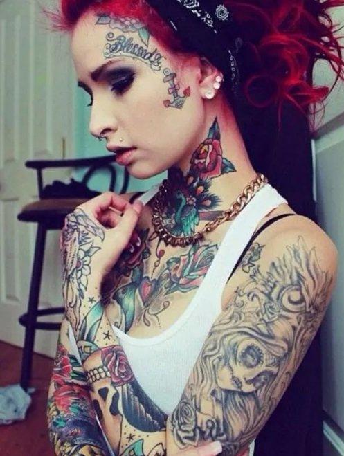 Would you date someone with face tattoos?
