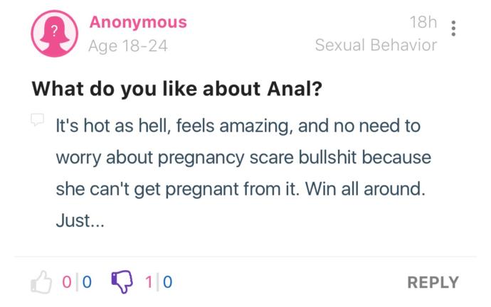 Guys who like anal are gay? agree or disagree?