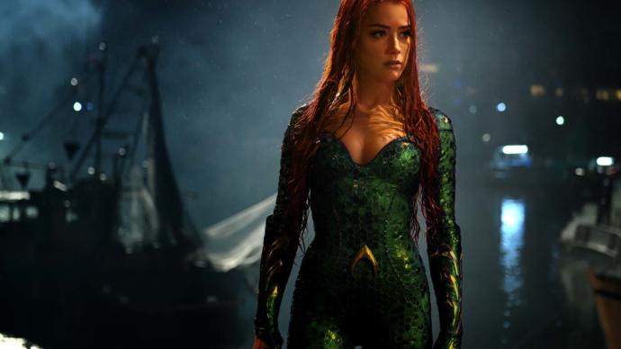 Amber Heard, in, Aquaman, out, December 21
