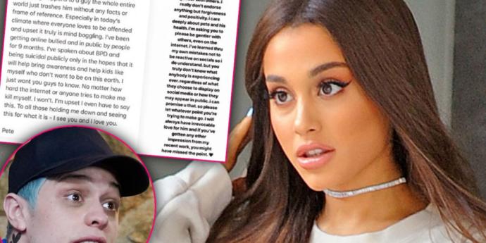 Do you think Pete Davidson is serious about killing himself or is it manipulation?