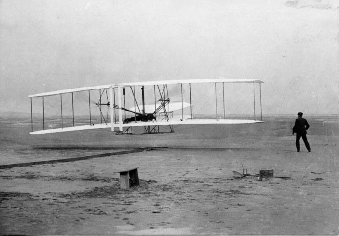 Did you know 115 years ago today the Wright Brothers took their first powered flight?