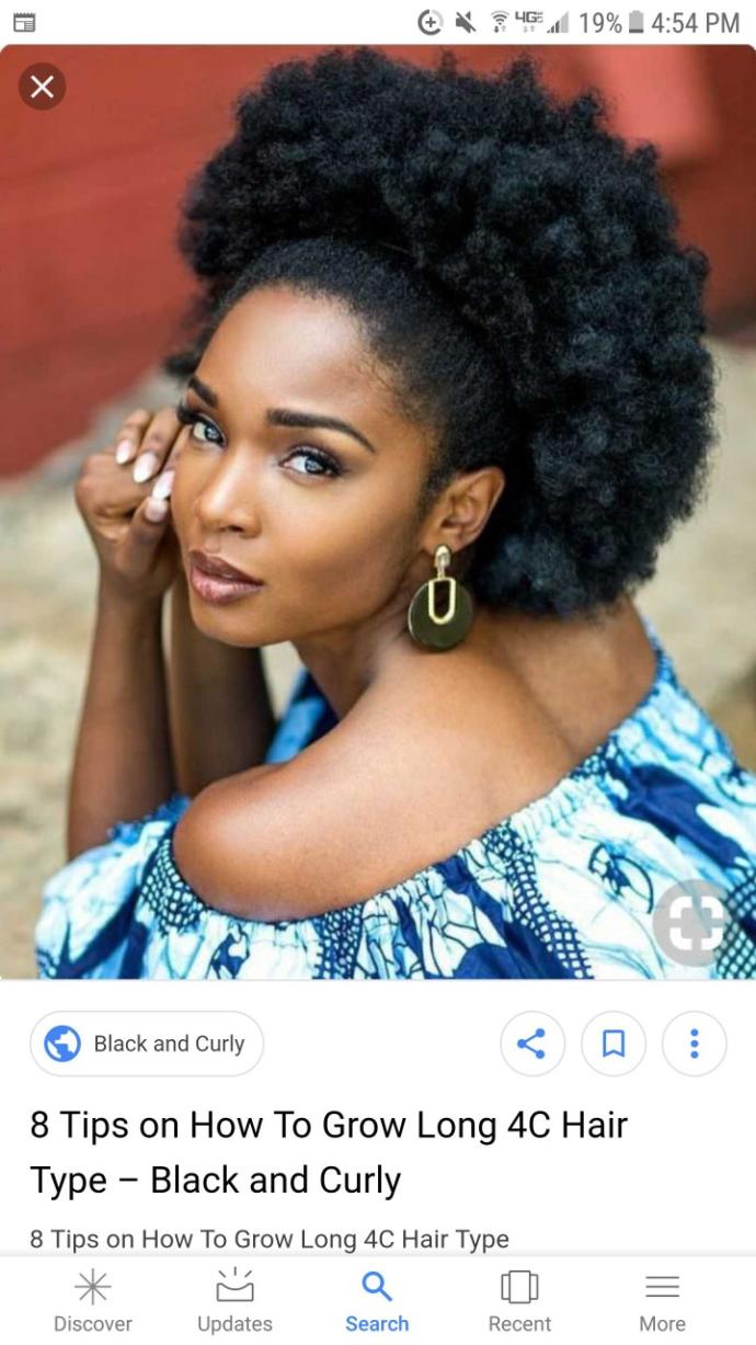 Do you think 4c hair is ugly?