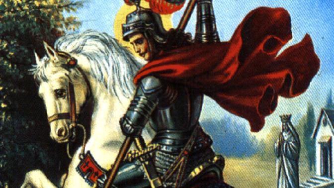 How did the Christian Saint George kill a dragon when God never made dragons?