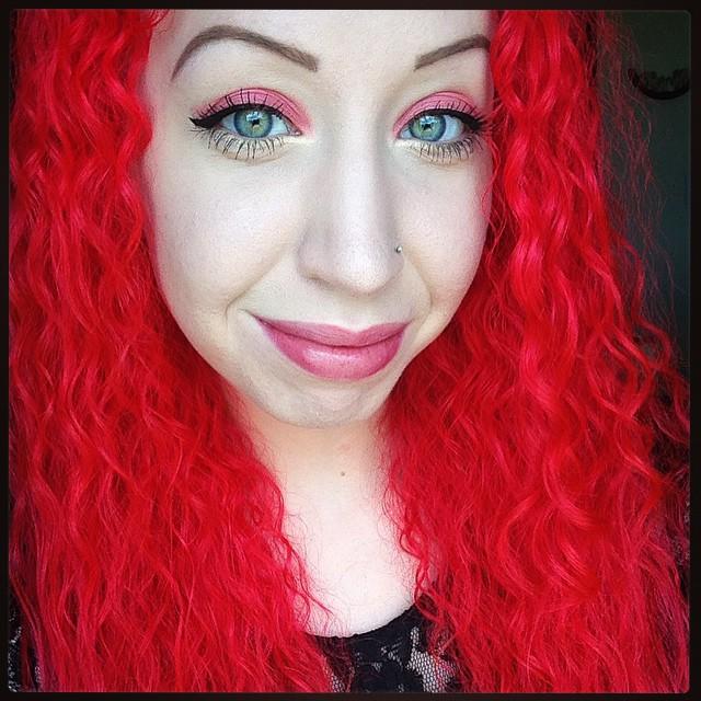 Would you ever dye your hair bright red?
